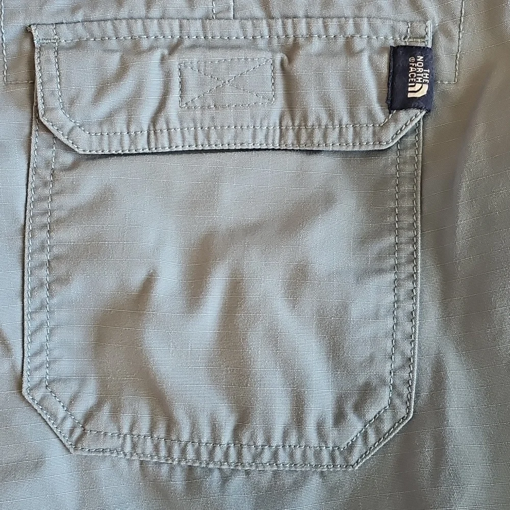 The North Face Light Blue Cargo Shorts